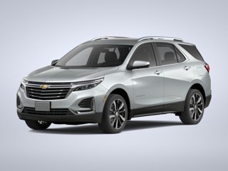 A silver Chevy Equinox