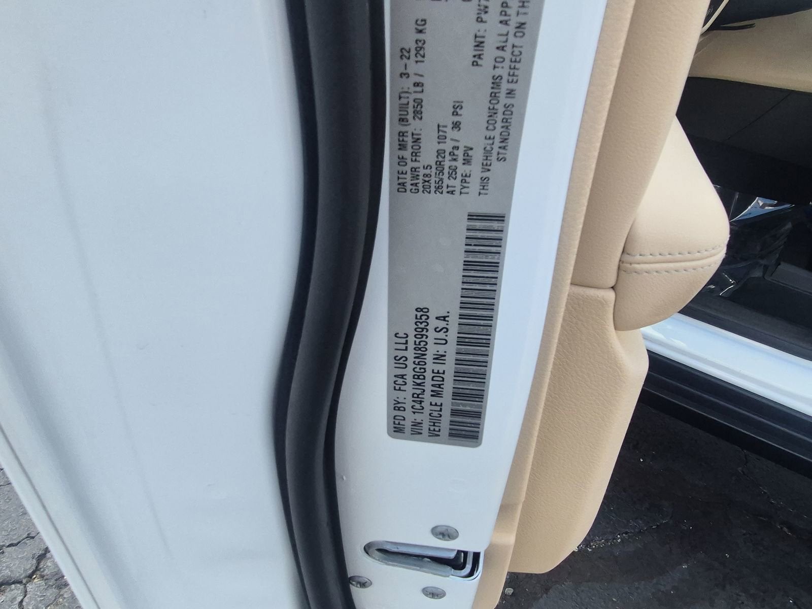 2022 Jeep Grand Cherokee L Limited 4x4