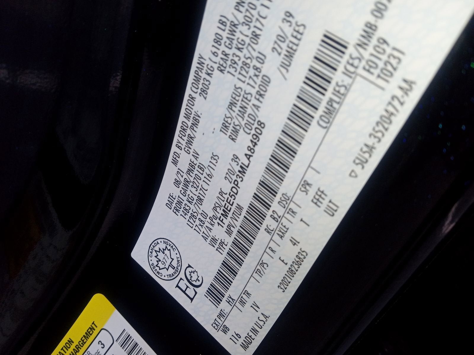 2021 Ford Bronco Base