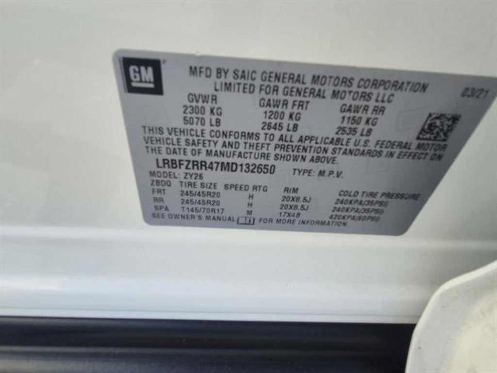 2021 Buick Envision Avenir