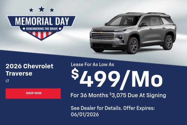 2026 Chevrolet Traverse LT
