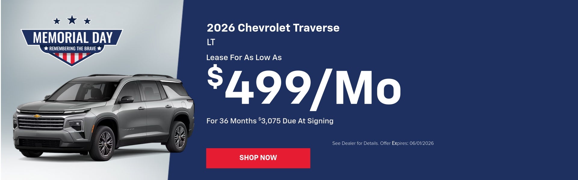 2026 Chevrolet Traverse LT