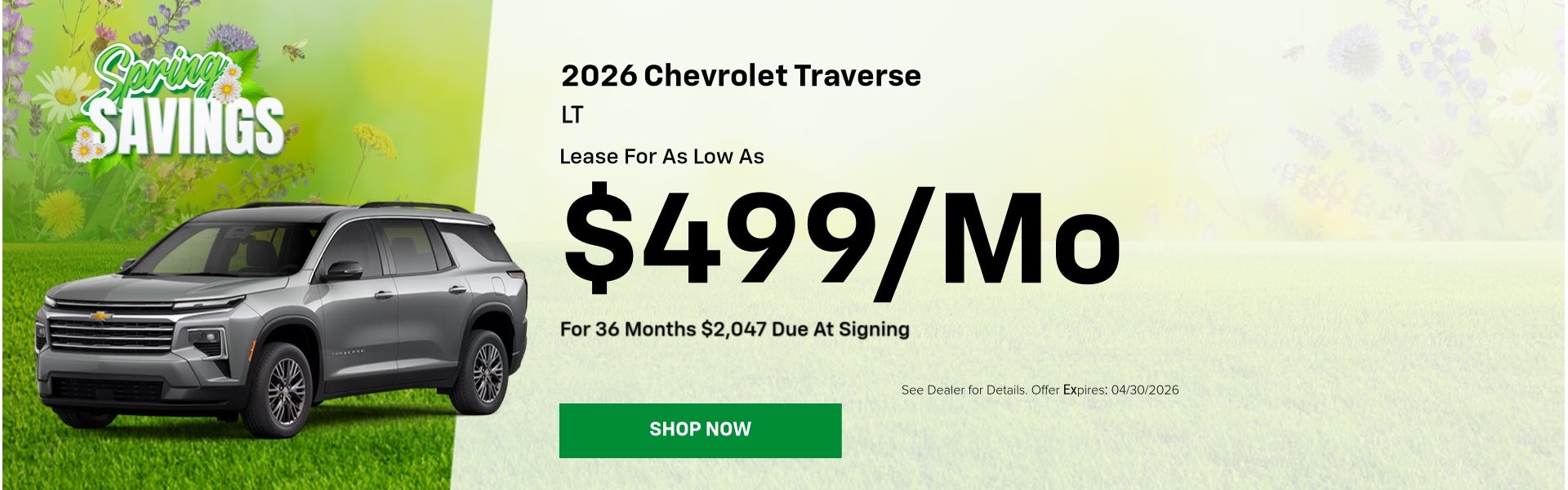 2026 Chevrolet Traverse LT