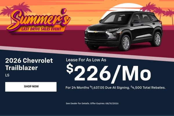 2026 Chevrolet Trailblazer