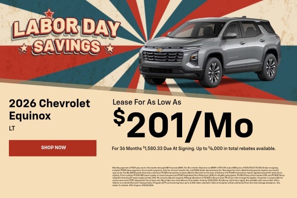 New 2026 Chevrolet Equinox