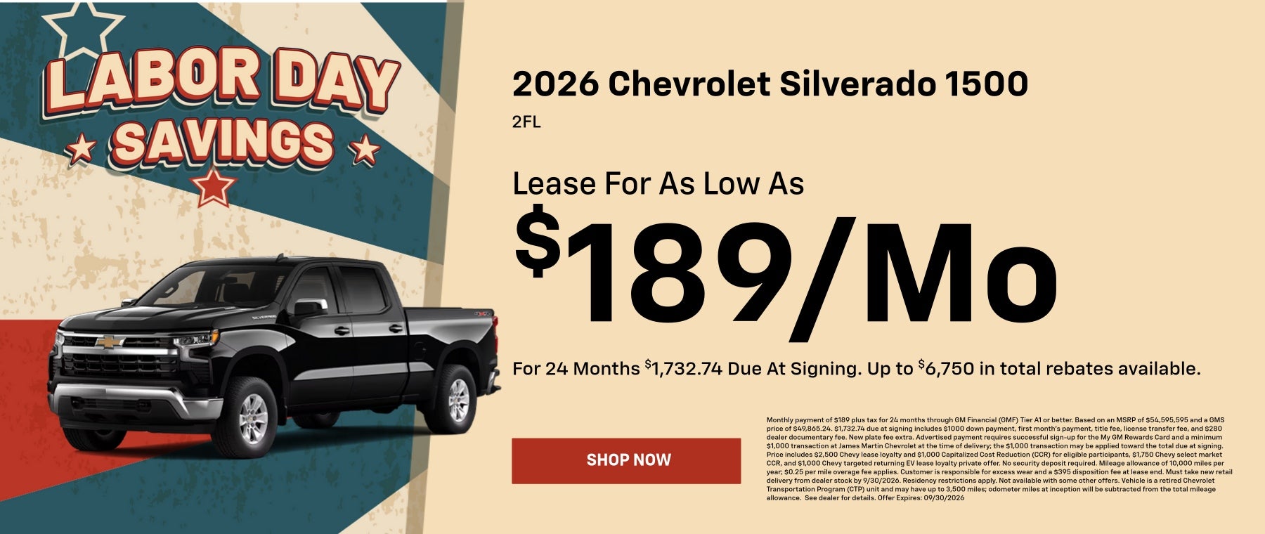 New 2026 Chevrolet Silverado 1500