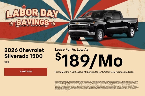 New 2026 Chevrolet Silverado 1500