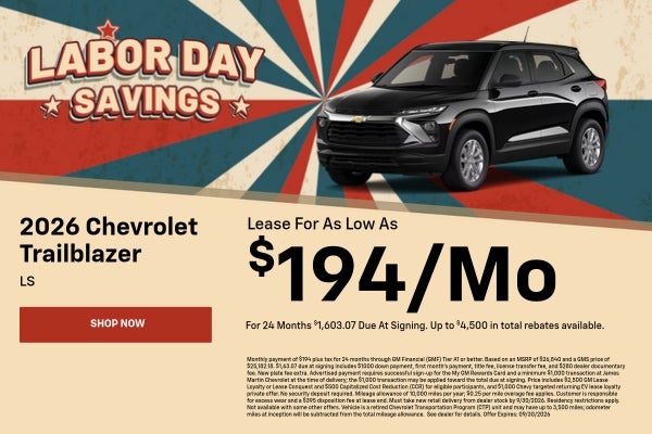 New 2026 Chevrolet Trailblazer