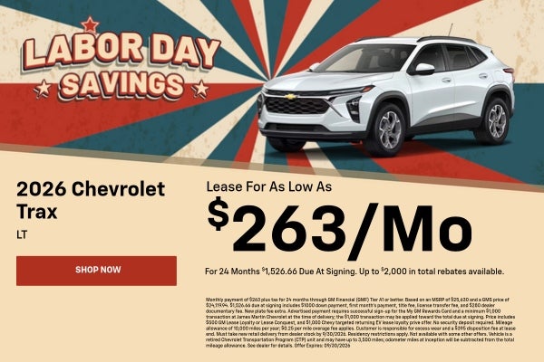 New 2026 Chevrolet Trax