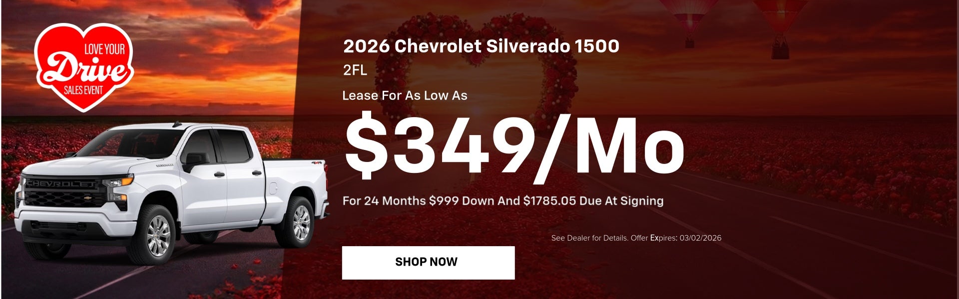 Silverado 1500 Lease